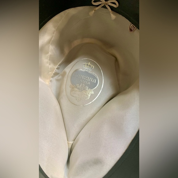 Vintage Vanzina Pavia Fedora( Qualita Extra ) size 6 7/8 - Picture 14 of 15